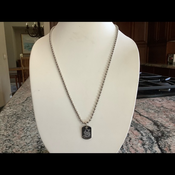 Russell Simmons Stainless Steel 30” 3mm Ball Chain w/Logo...